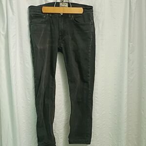 Acne Men's Dark Gray Skinny Jeans